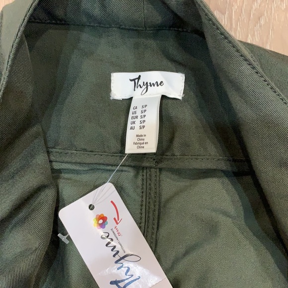 Thyme maternity shirt/blazer - Size small - Picture 4 of 6